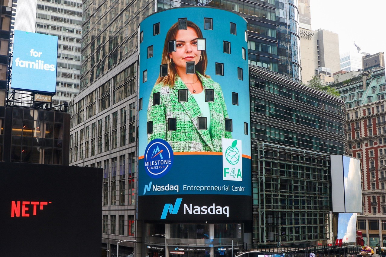 Ilana Devillers - NYC Billboard - curb food waste