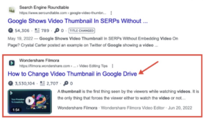 Impact of video content on SEO 