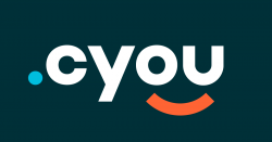 cyou white logo